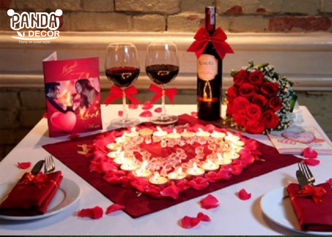 Ý Tưởng Decor Phòng Valentine Lãng Mạn